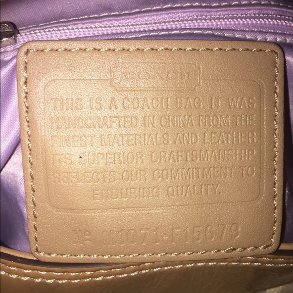 Authentic Coach Purse - Picture 3 of 3